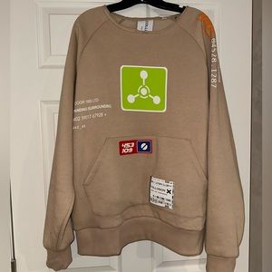 Collusion oversized unisex crewneck